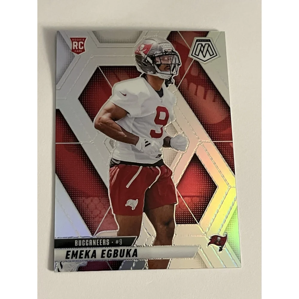 Emeka Egbuka Rookie Card Tampa Bay Buccaneers Panini Mosaic NFL
